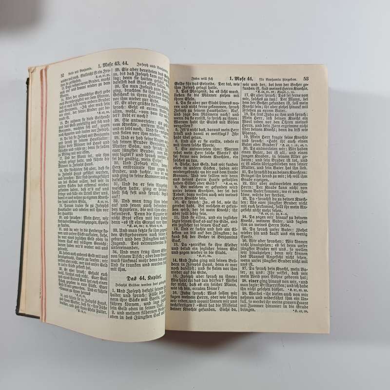 Gelöscht  Alte Biebel (1958) | Vintage German Bible | Antique Christian Scripture | Martin Luther T