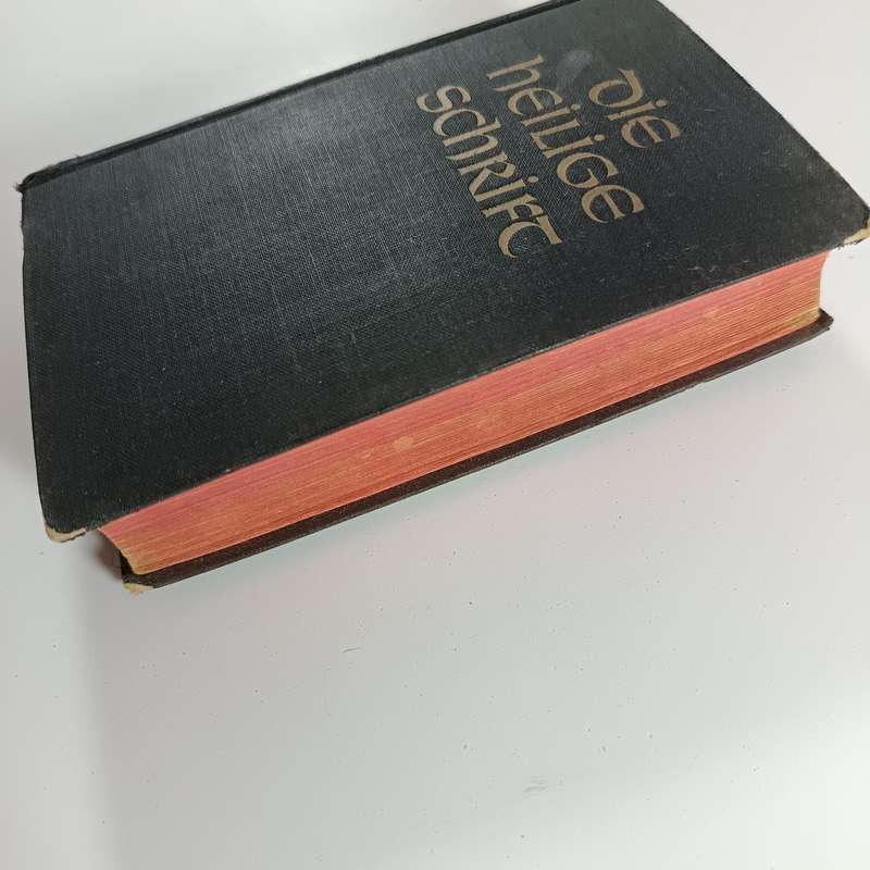 Gelöscht  Alte Biebel (1958) | Vintage German Bible | Antique Christian Scripture | Martin Luther T