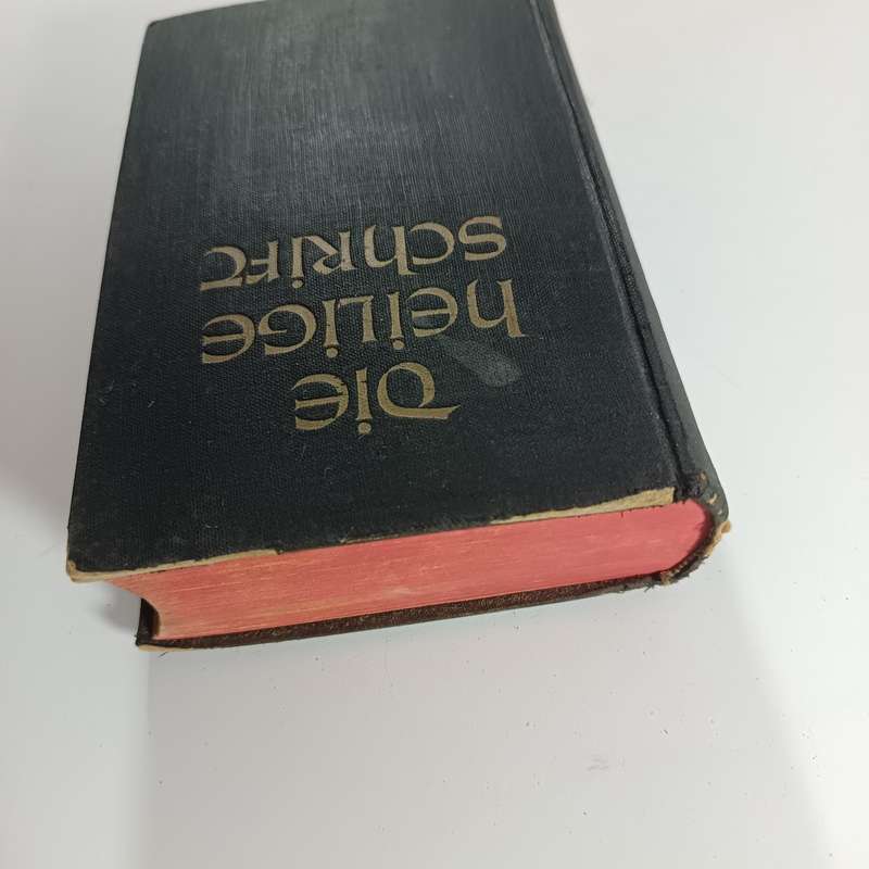 Gelöscht  Alte Biebel (1958) | Vintage German Bible | Antique Christian Scripture | Martin Luther T
