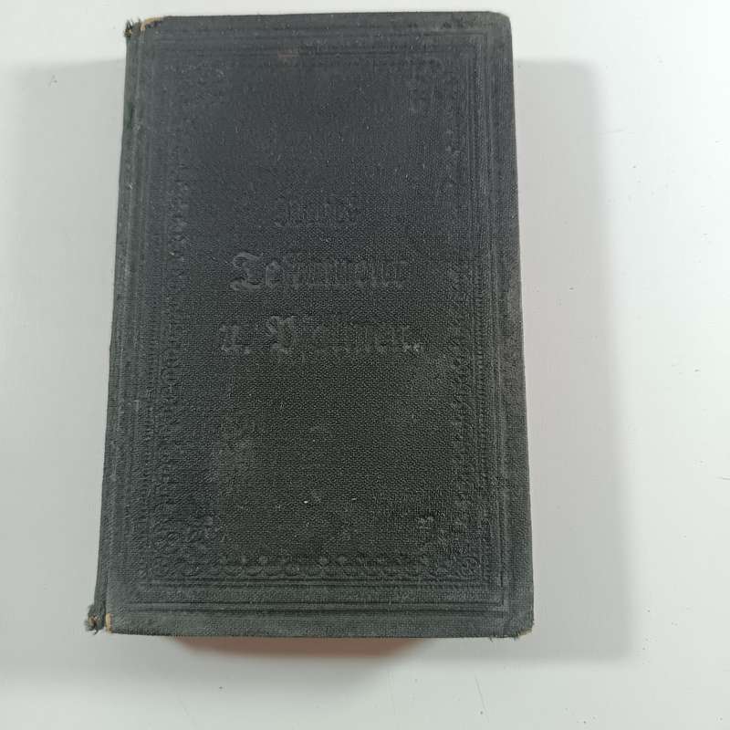 1912 German Bible  Neues Testament & Psalmen (Martin Luther) | Antique Berlin Scripture