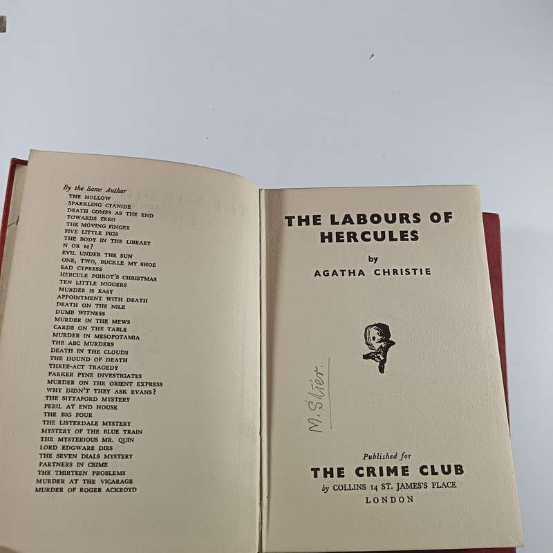 Vintage Agatha Christie 4 Book Bundle | 1940s1950s Editions | Classic Crime Fiction