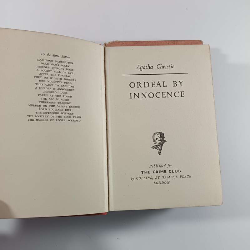 Vintage Agatha Christie 4 Book Bundle | 1940s1950s Editions | Classic Crime Fiction