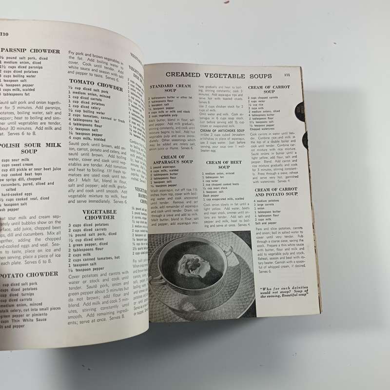 The New Family Cook Book Edited by Ruth Berolzheimer | Vintage Cookbook, 1950s