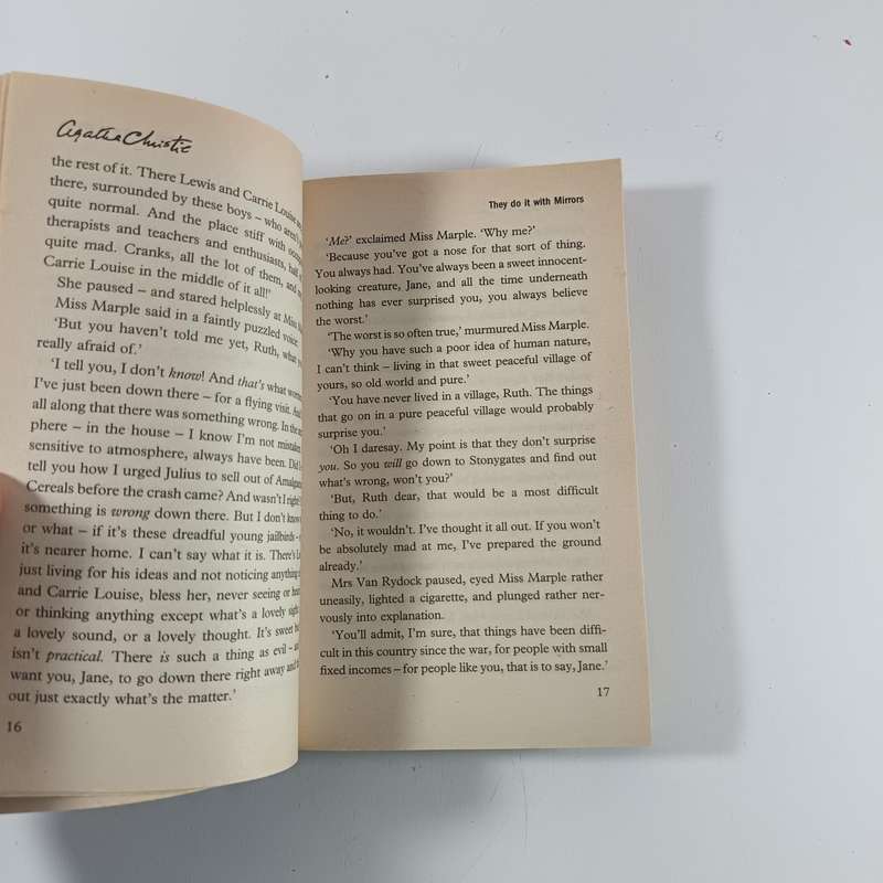 They Do It with Mirrors by Agatha Christie | Miss Marple Mystery, Classic Crime Novel