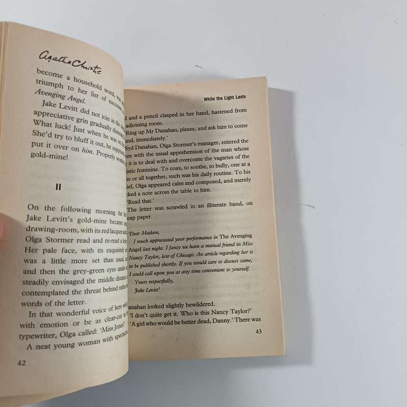 While the Light Lasts  by Agatha Christie | Classic Mystery