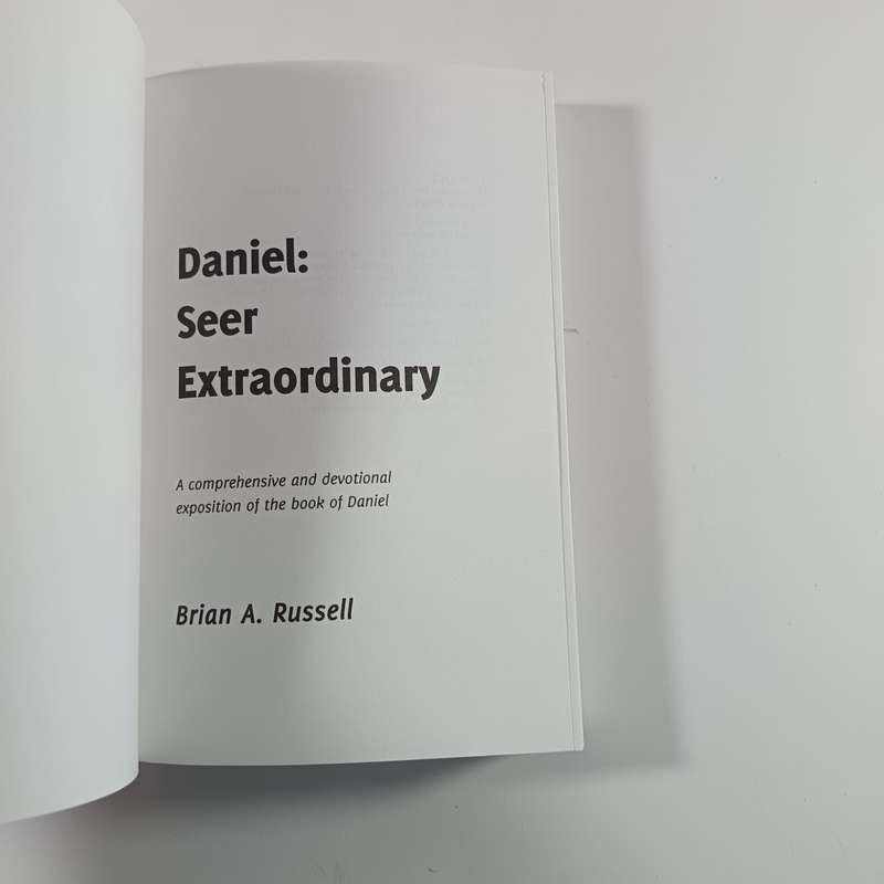 Daniel: Seer Extraordinary by Brian A Russell | Prophecy, End Times, Faith, Biblical Insight
