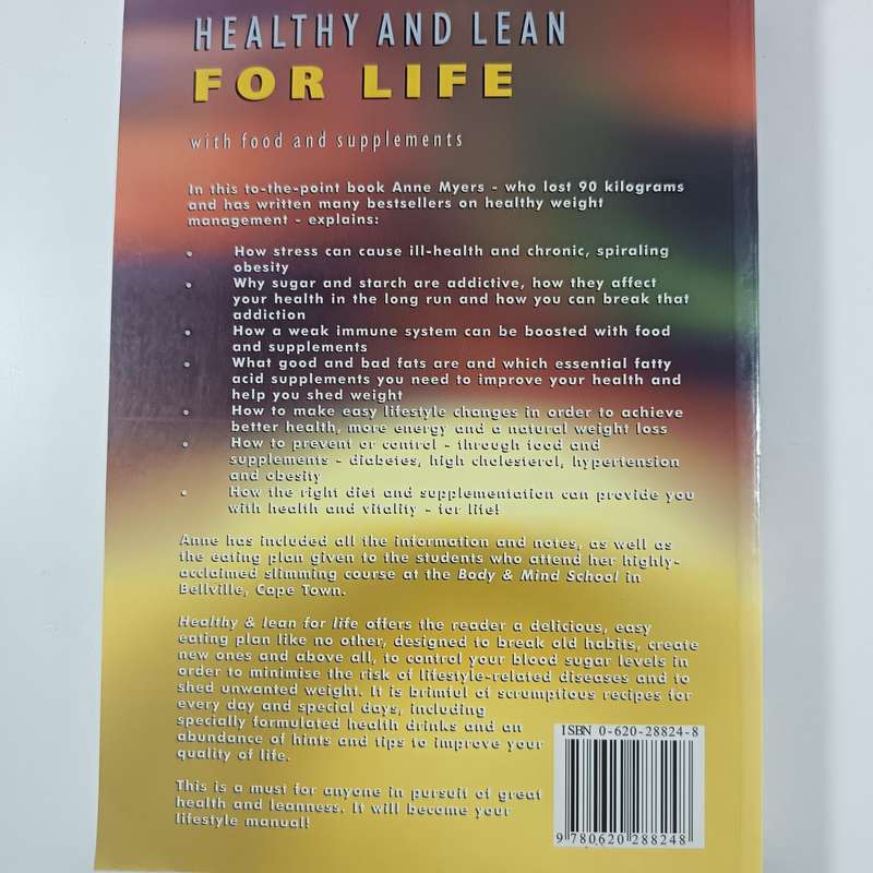 Healthy & Lean for Life by A. Myers | Nutrition & Supplements Guide