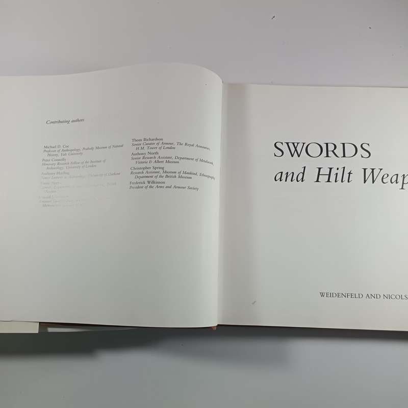 Swords and Hilt Weapons by Michael D. Coe  Illustrated Hardcover  Military History, Arms & Armour
