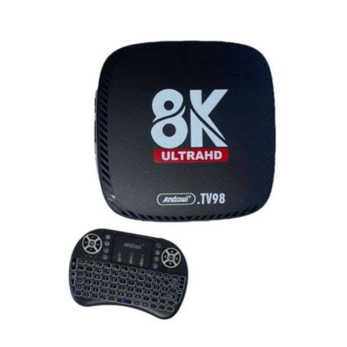 Andowl Ultra HD TV Box Media Player 4G RAM - 64GB Storage
