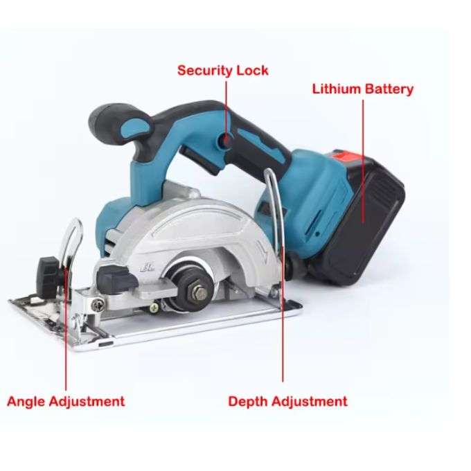Cordless 136MM Circular Saw 68V Lithium-Ion