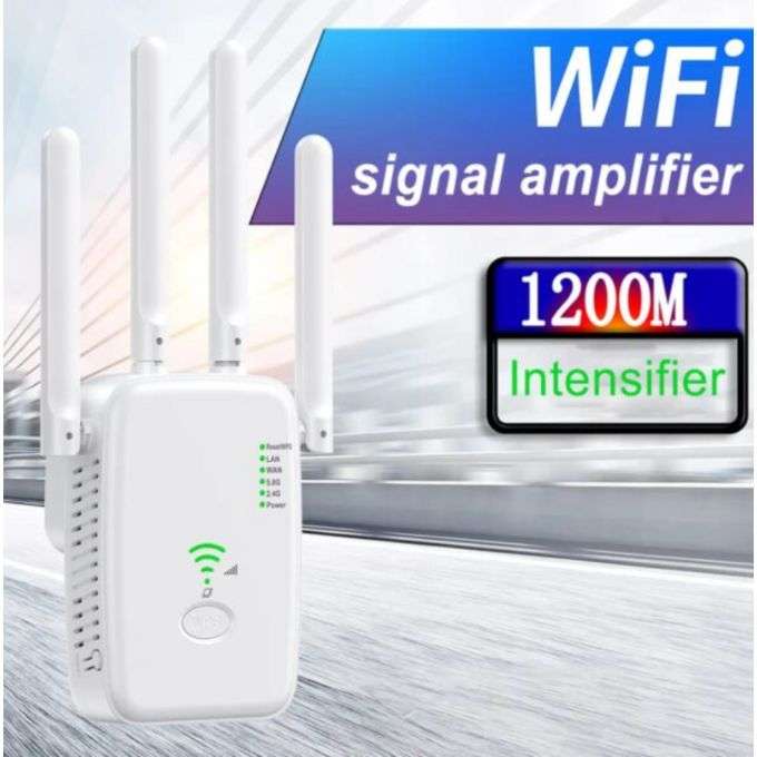 1200Mbps Wireless WiFi Range Extender Repeater