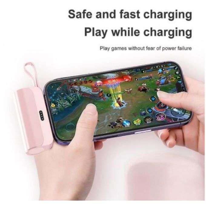 8000mAh Portable Fast Charge Power Bank for IOS and Android