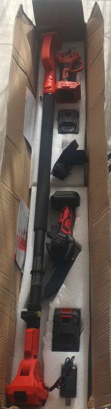 Battery Operated Telescopic Pruner - 2 x 48Volt Batteries