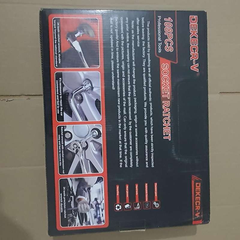 108pcs Professional Socket  Tool Set