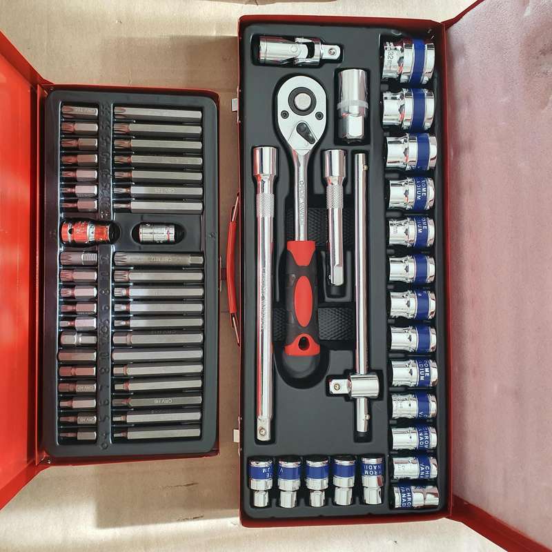40 pcs Hex and Spline bit set & 24pcs 1/2" Drive Set Chrome Vanadium