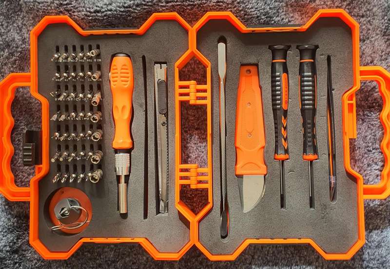 Precision Screw Driver and Drill Bit Set 53 In 1