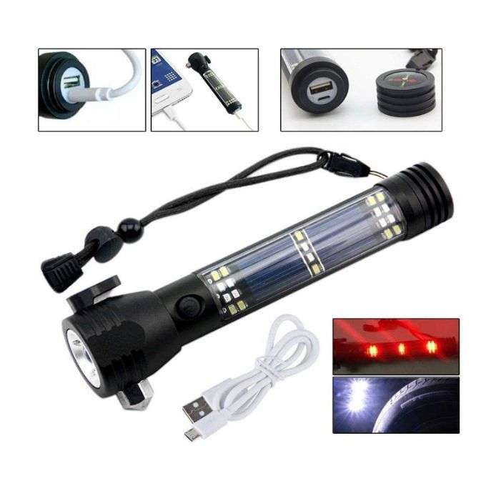 Solar Power Flashlight