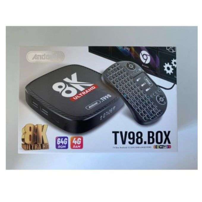 Andowl Ultra HD TV Box Media Player 4G RAM - 64GB Storage