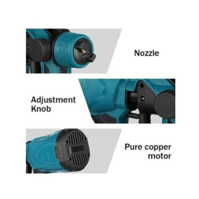 Portable Cordless Spray Gun 25V 15000mah Battery - Jiageng