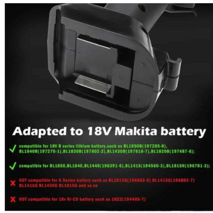 2 in 1 25V 7500Mah Portable Cordless Air Blower Dryer