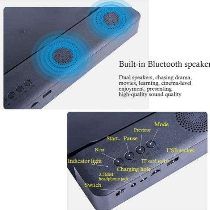 Phone Screen Magnifier & Bluetooth Speaker
