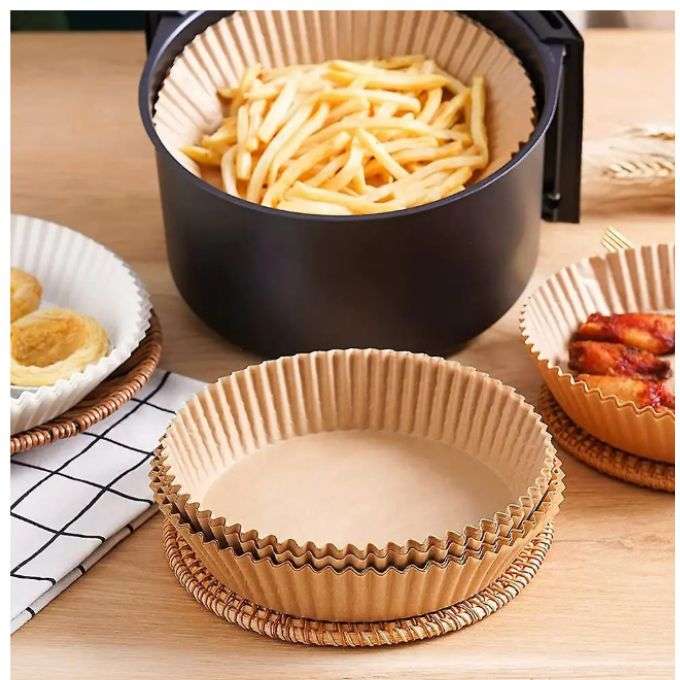 Non-stick Air Fryer Liners 20cm - 100pcs
