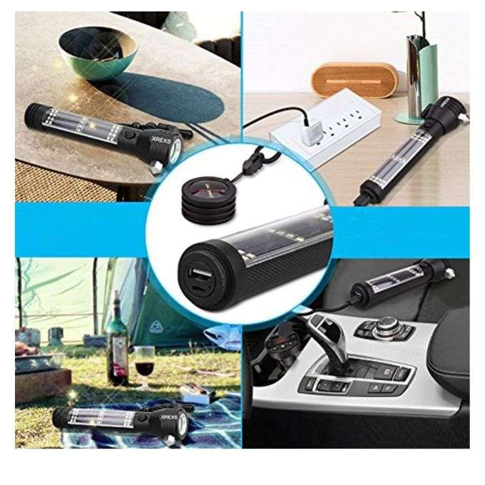 Solar Power Flashlight