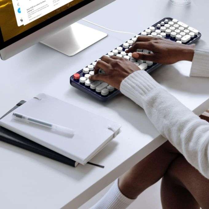 Mofii Wired Keyboard - Black