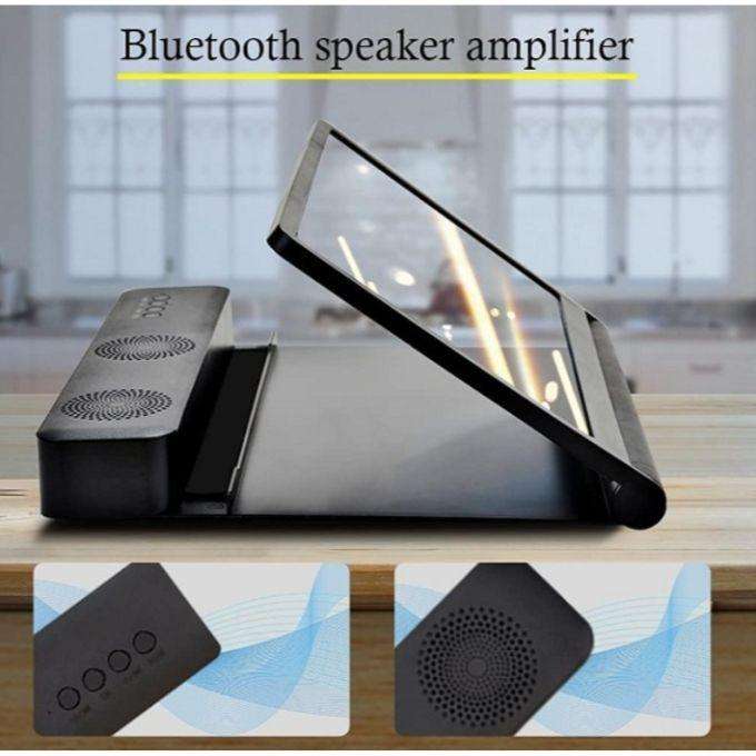 Phone Screen Magnifier & Bluetooth Speaker