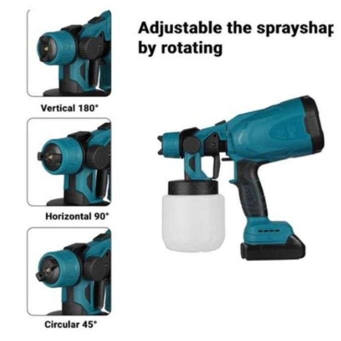 Portable Cordless Spray Gun 25V 15000mah Battery - Jiageng
