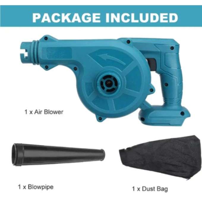 Portable Cordless Air Blower Dryer 25V 7500mah Battery