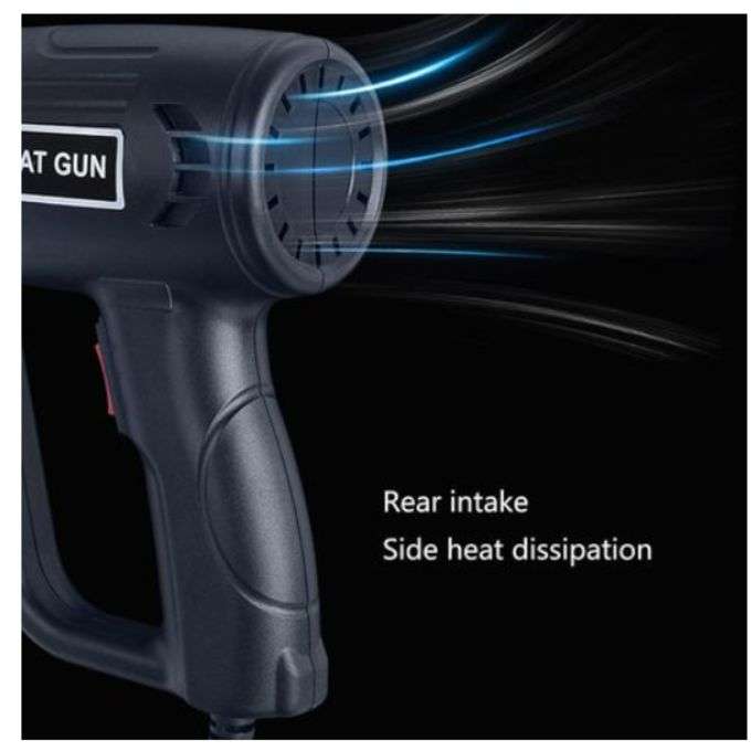 Heat Gun Strong Power Hot Air Gun 2000W - 2 Speeds