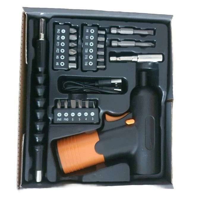 Rechargeable Electric Screwdriver Set of 23