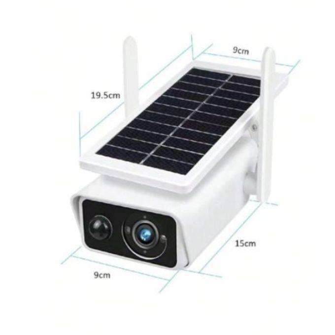 Solar Powered Wireless Security Camera Using Wifi