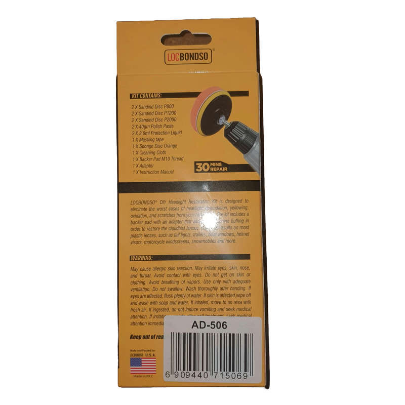 Headlight Restoration Kit
