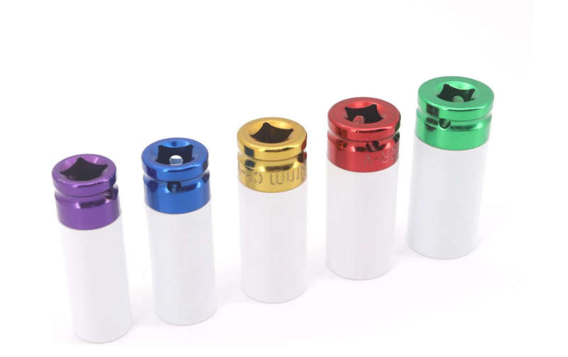 5pcs Wheel Socket Set 1/2 Rim Protect Sleeves