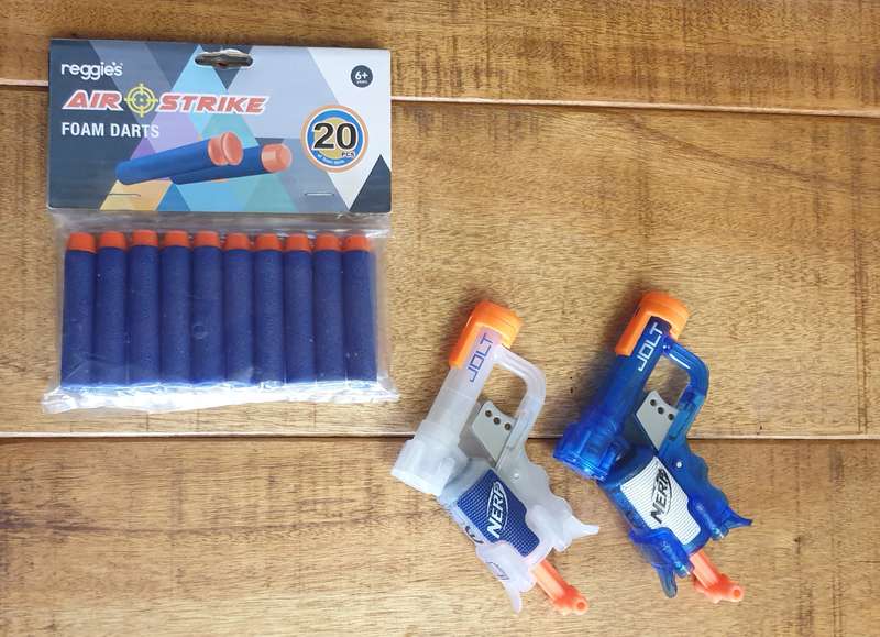 Nerf Guns and Foam Darts