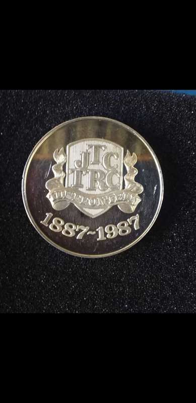 PURE Silver* Vintage 1887-1987 JTC-TRC Turffontein Racecourse Centenary Medal