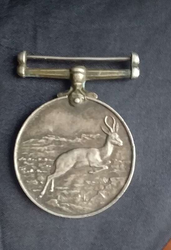 Africa Service Medal - N13110 G. TLADI