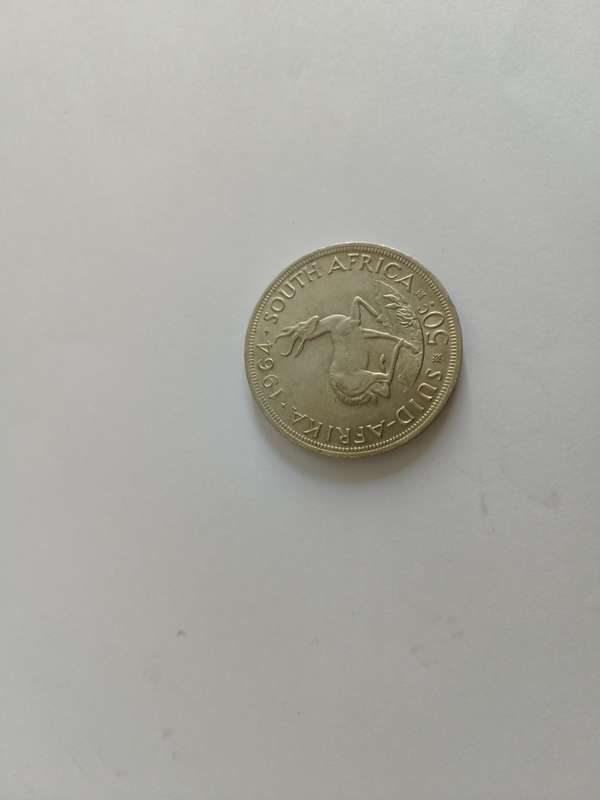 1964 silver 50 cent piece