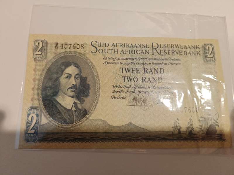 Old two rand note