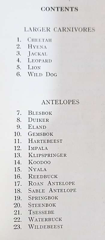Hardcover Wildlife of Southern Africa by W.J. Miller. B&W Photographs