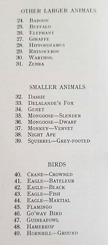 Hardcover Wildlife of Southern Africa by W.J. Miller. B&W Photographs
