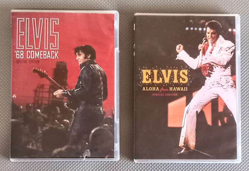 2 x Elvis Presley Special Edition DVD's