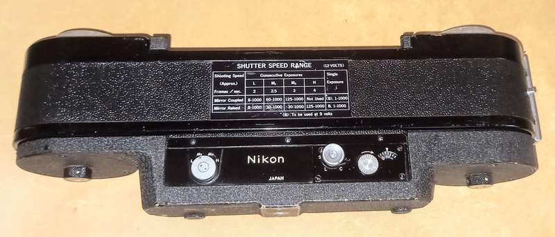 Rare Nikon F-250 Motor Drive for F Cameras