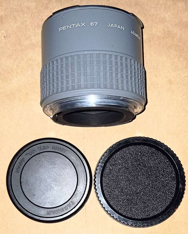 Pentax 6x7 Rear Converter 2x. FOR SPARES OR REPAIR