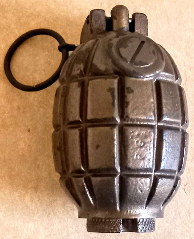 Inert Mills Bomb Practice Grenade for Display