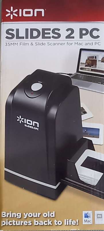 Ion Slides 2 PC. 35mm Film & Slide Scanner