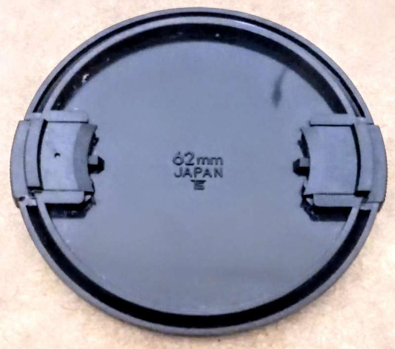 Vintage Sun 62mm Front Lens Cap