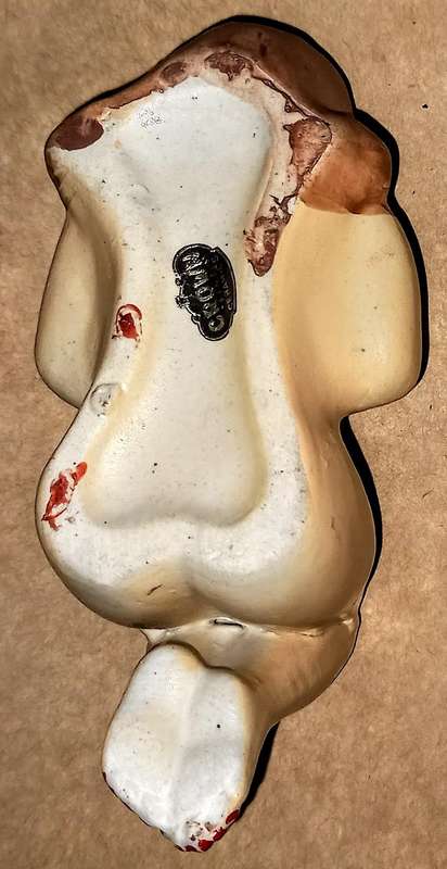 Vintage Crown Fine Ceramics Nude Girl Salt & Pepper Shakers. 12cm x 6.5cm